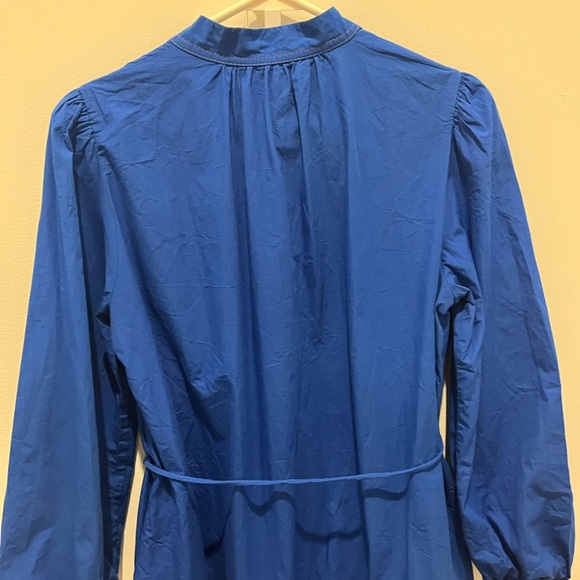 Zara Vibrant Blue women’s Dress with Ruffle Hem gently worn - Picture 5 of 12